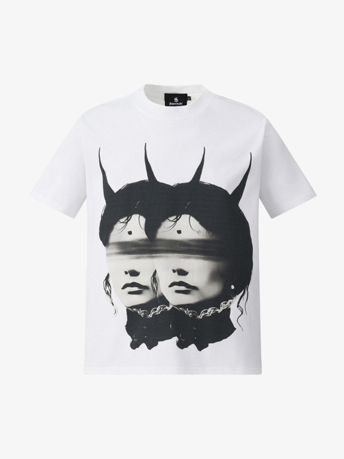 Surreal Twin Portrait T-Shirt