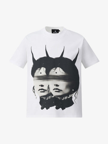 Surreal Twin Portrait T-Shirt