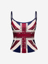Studded Union Jack Tank Top