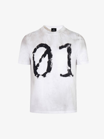 Washed Digital Graffiti T-Shirt