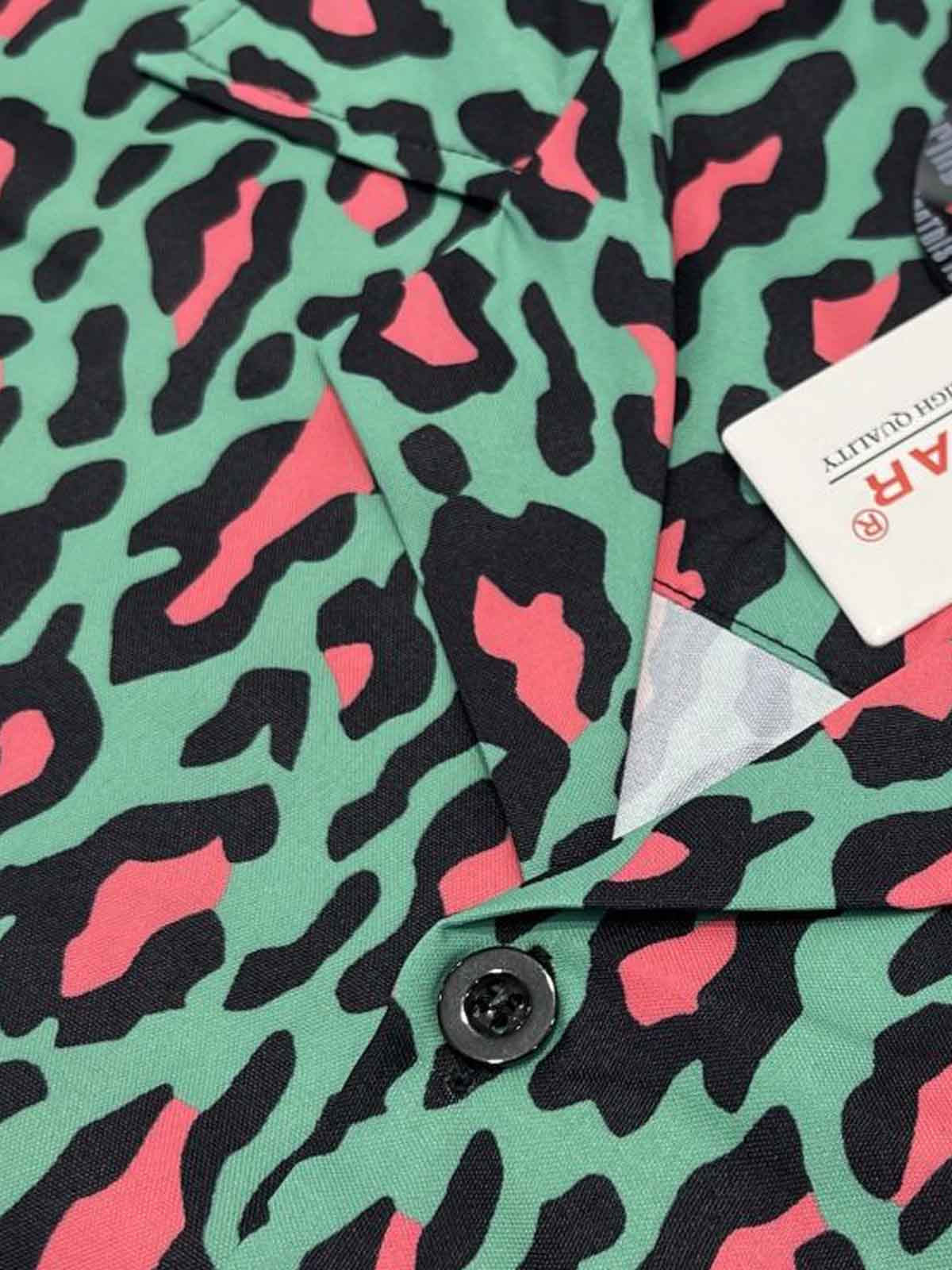 Classic Cheetah Print Hawaiian Shirt