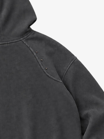 Spiked Graphic Zip Hoodie