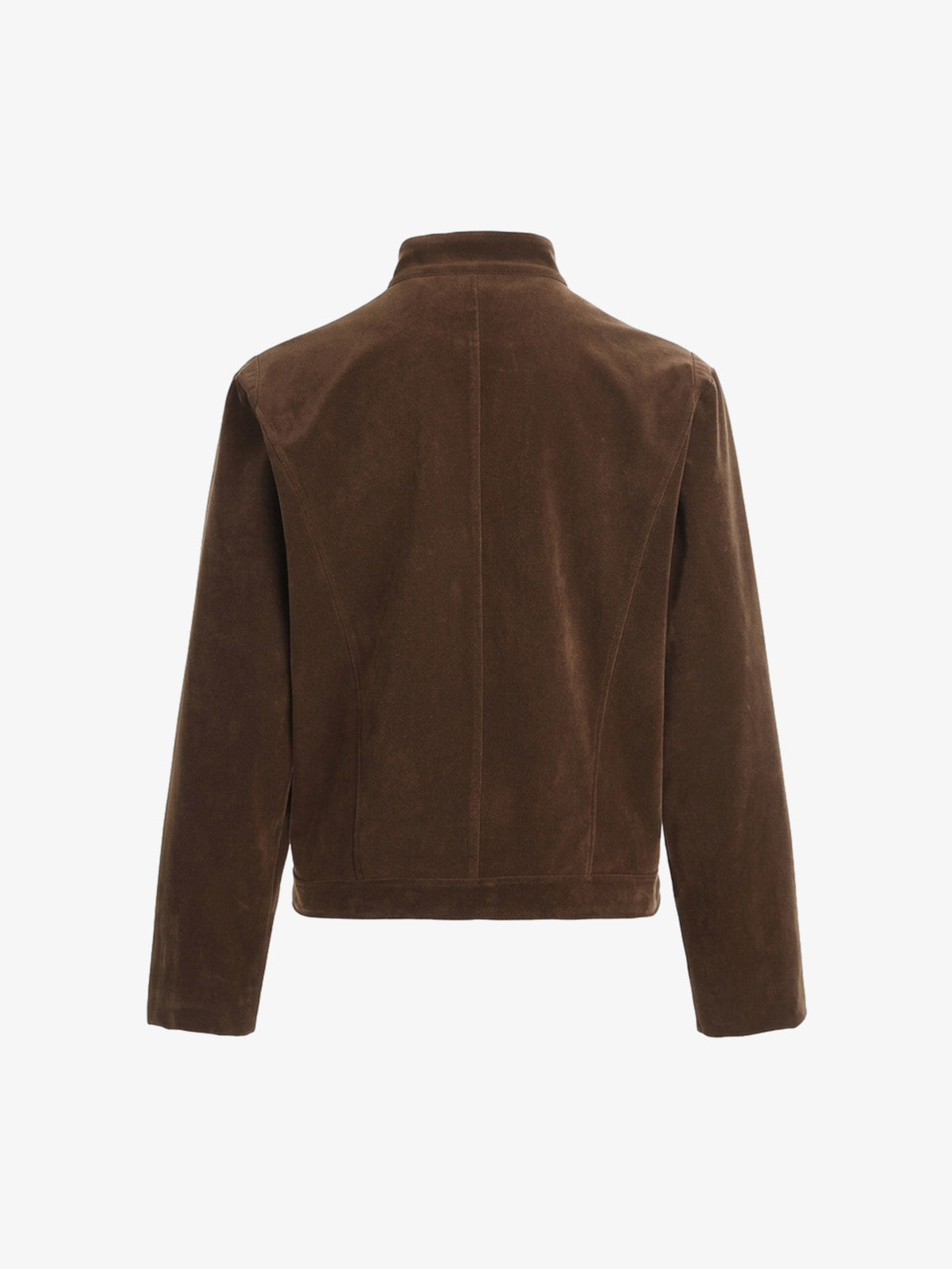 Suede Harrington Jacket