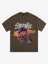Thesupermade Cartoon Graffiti Trendy Weird Kid T-Shirt 