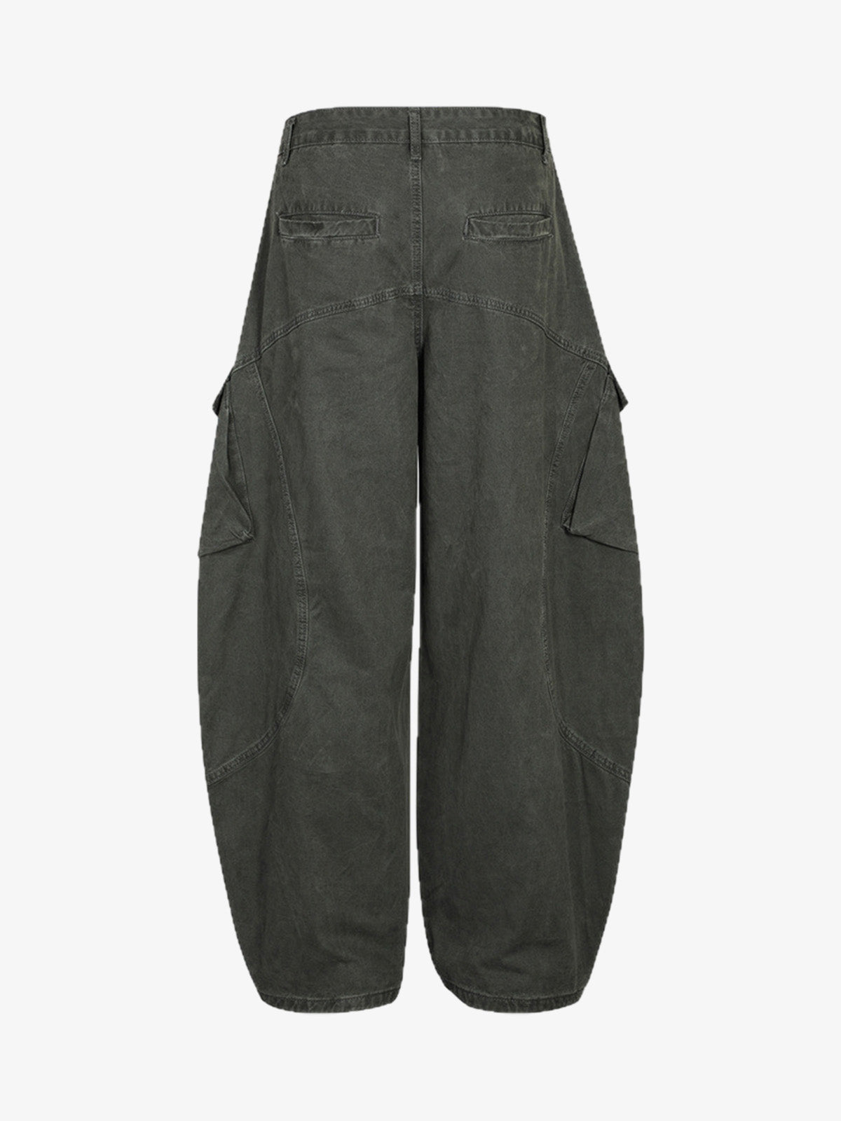 Patchwork Multi-Pocket Workwear Casual Machete Pants 
