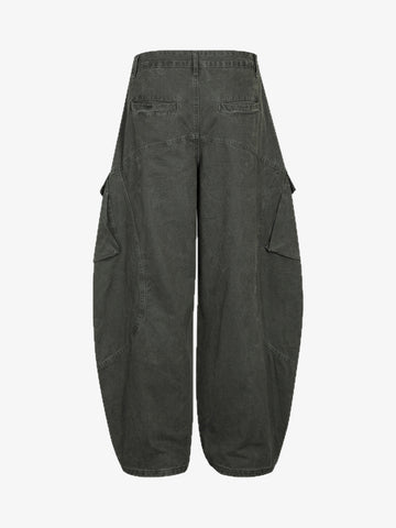 Patchwork Multi-Pocket Workwear Casual Machete Pants 