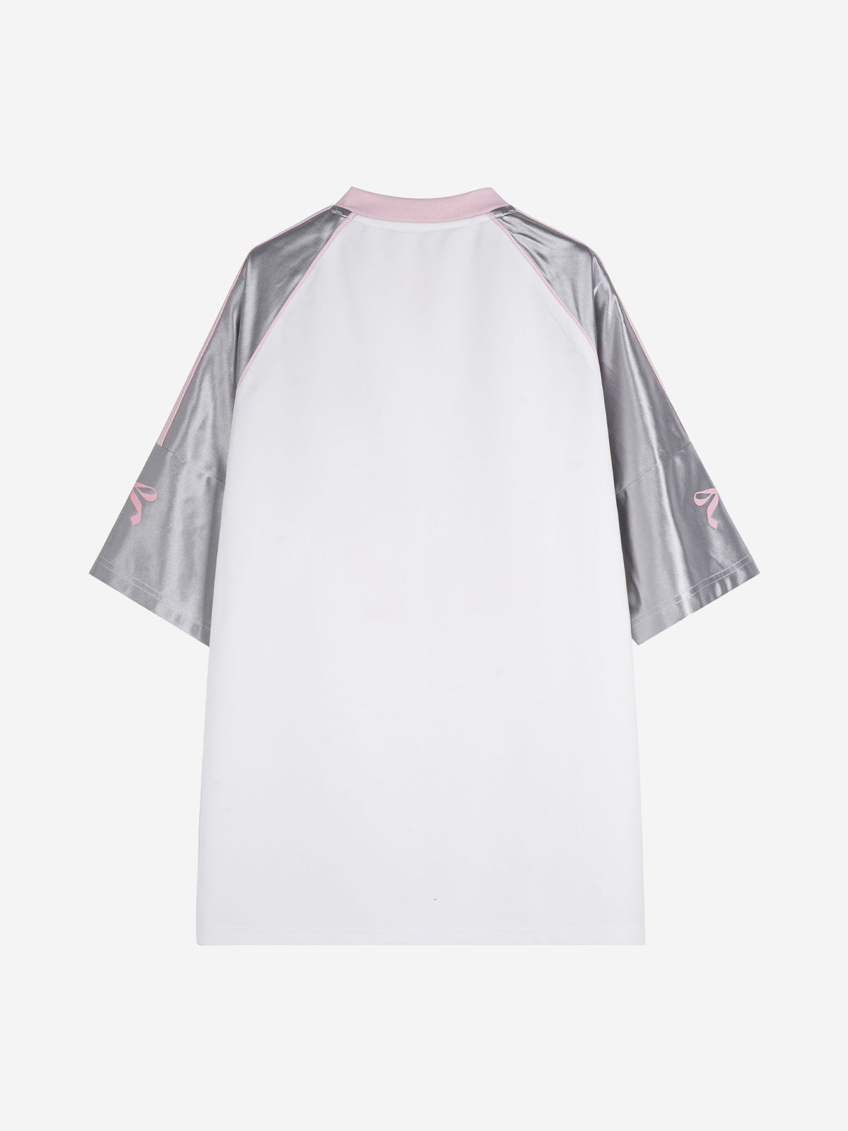 Graphic Number 07 Spliced Raglan T-Shirt