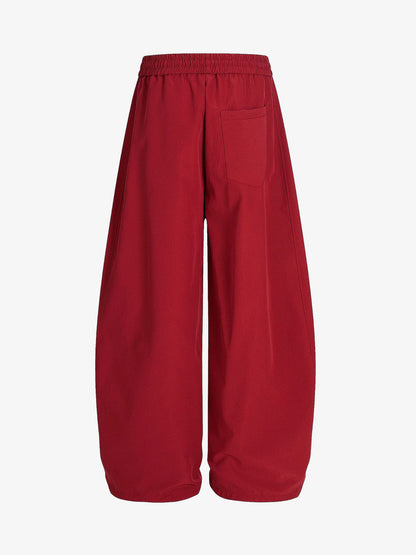 Striped Zip-Up Track Jacket and Wide-Leg Track Pants Set 