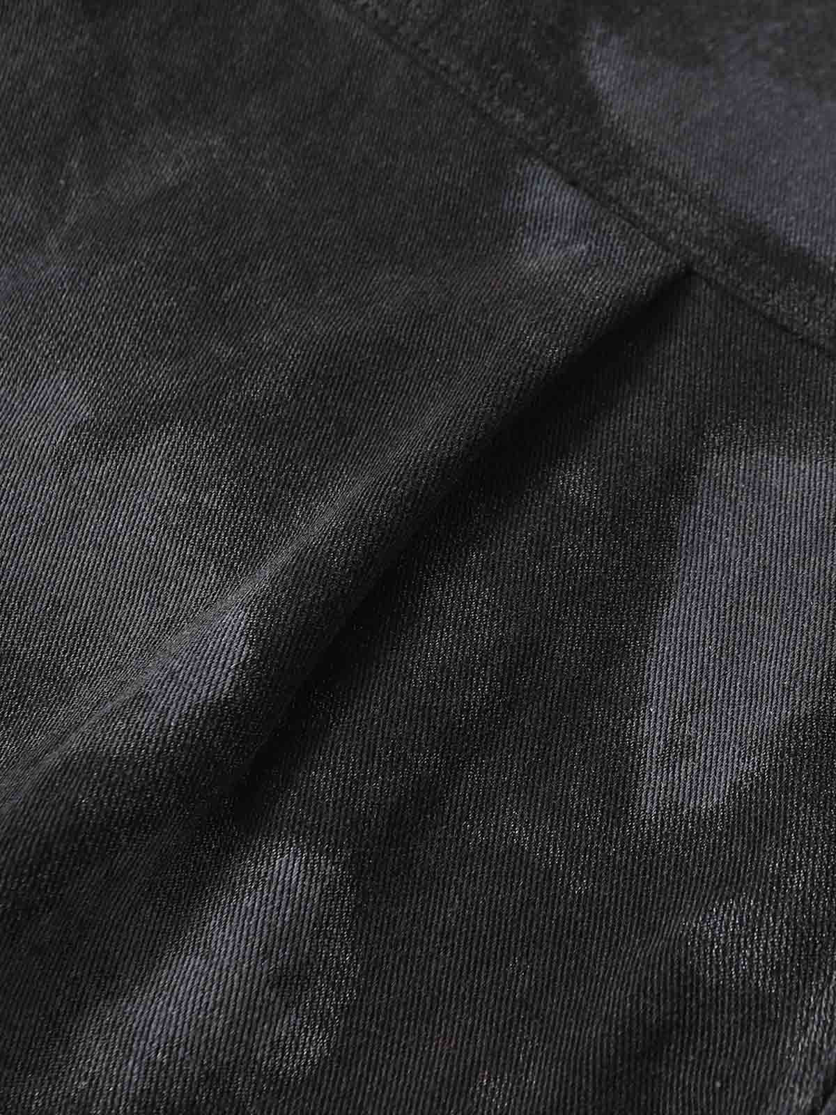 Supermade Signature Tie-Dye Acid Wash Pleated Shirt 