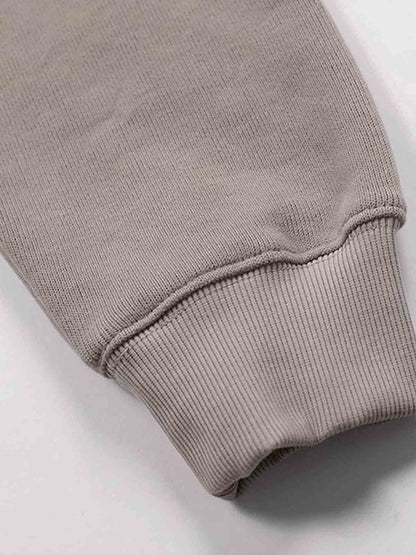 Embroidered Cropped Sweatshirt
