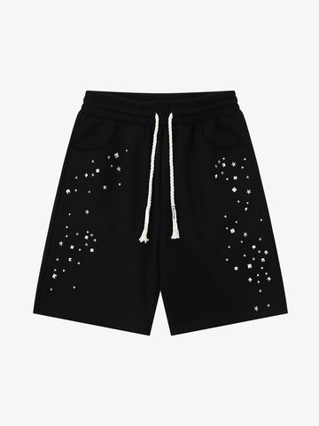 Studded Jersey Sweat Shorts - 2630 