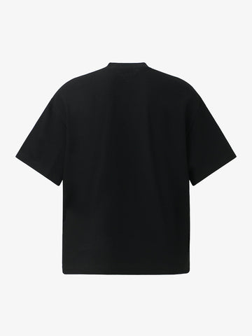 Cotton Oversized T-Shirt with Artistic Face Print and Bold Graphic Design 