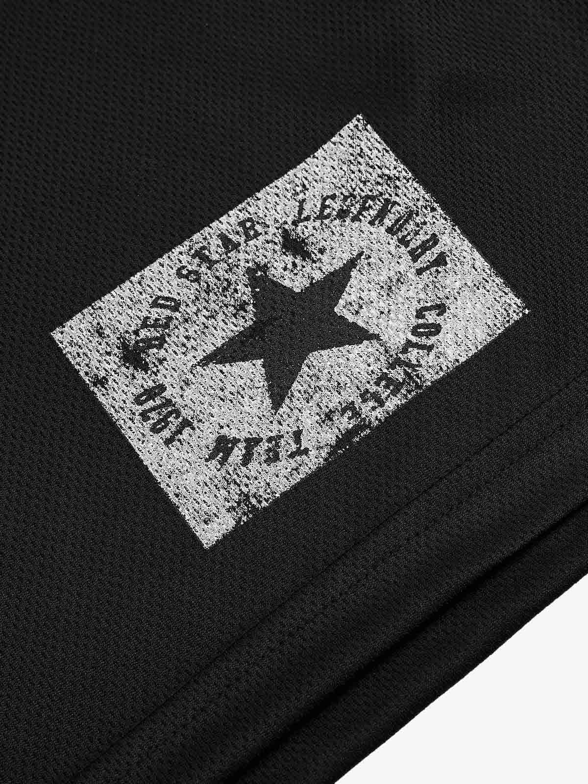 Supermade Gothic Chrome Mixed-Media Retro Jersey 