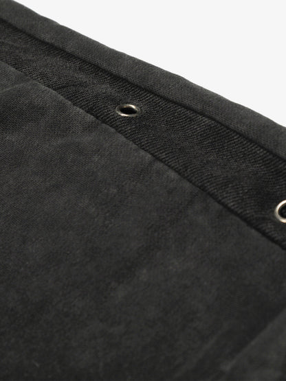 Street Washed Mottled Rivet Letter Print Baggy Sweatpants 