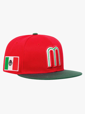 Mexico Team Embroidered Baseball Cap