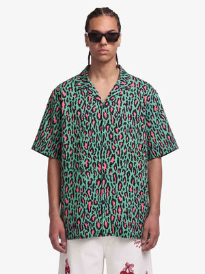 Classic Cheetah Print Hawaiian Shirt
