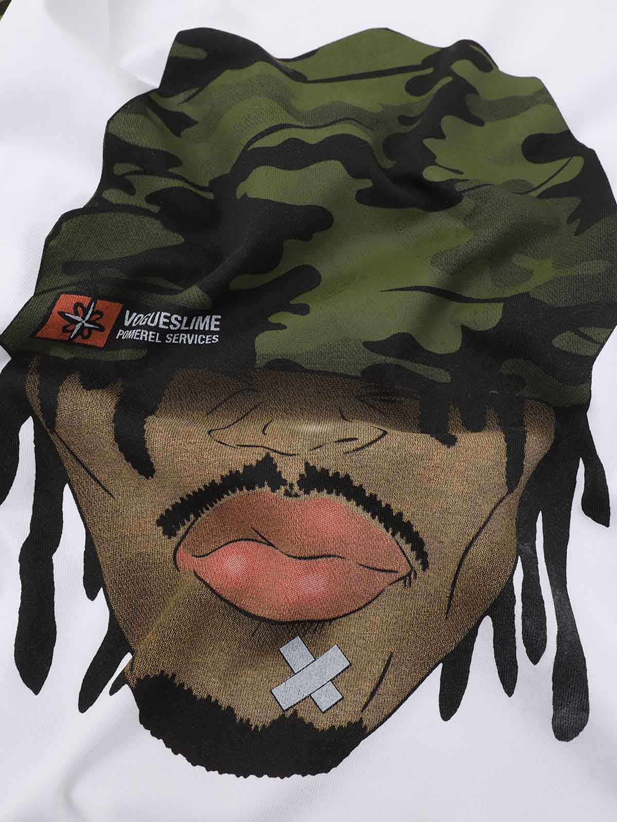 Camo Portrait Long Sleeve Tee