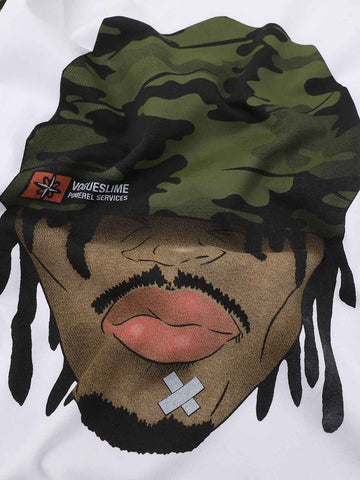 Camo Portrait Long Sleeve Tee