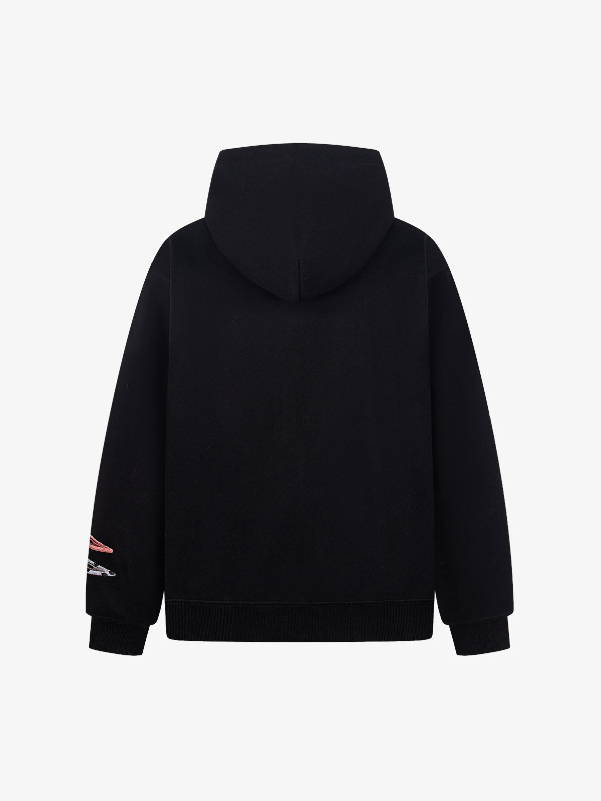 Cotton Blend Hoodie with Hair Clip Print Design for Men and Women 