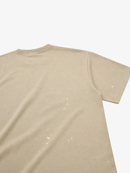 Poster Graphic Paint Splatter Tee