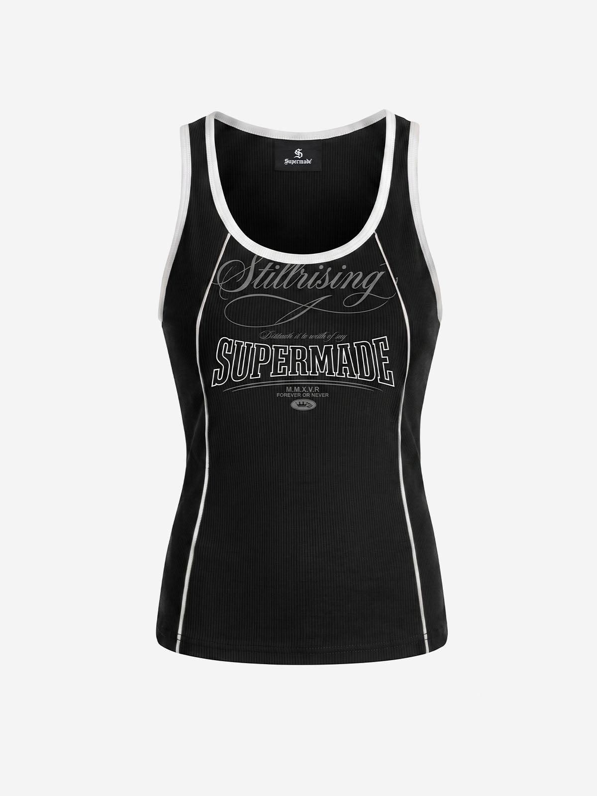 Number Logo Color Block Vest