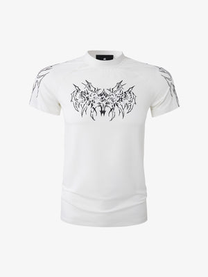 Abstract Flame Long Sleeve Tee