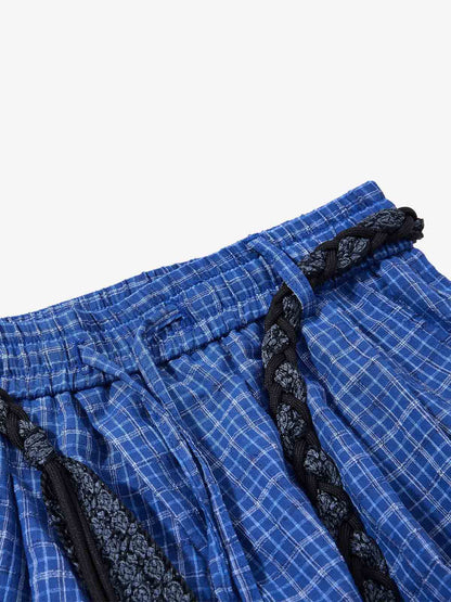 Pleated Drawstring Pants