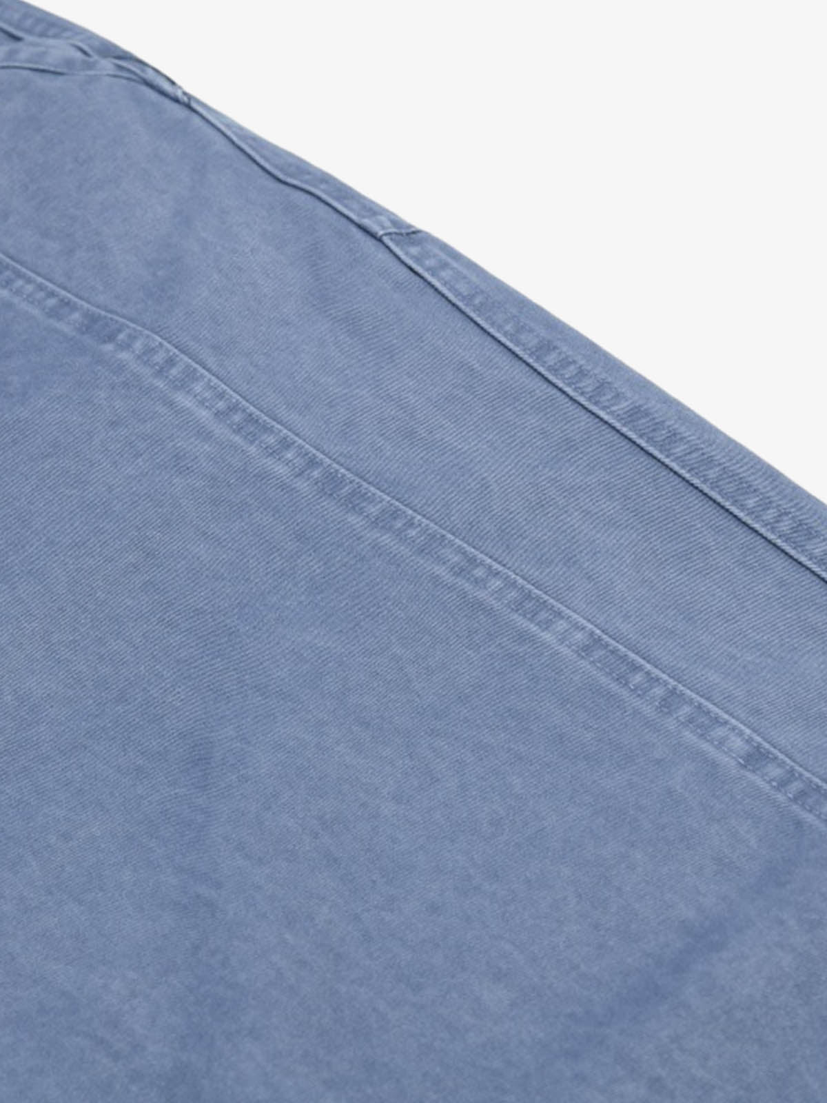 Drawstring Cuffs Curved Pleated Pants