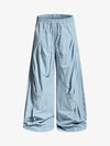 Relaxed Draped Wide Leg Pants