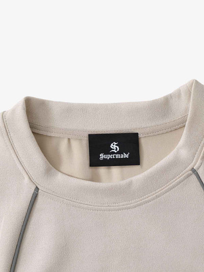 Reflective Deconstructed Sweatshirt
