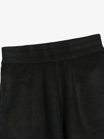 Gothic Chenille Oversized Street Shorts 
