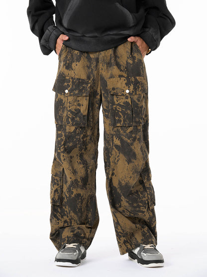 Hip-Hop Camouflage Multi-Pocket Cargo Pants 