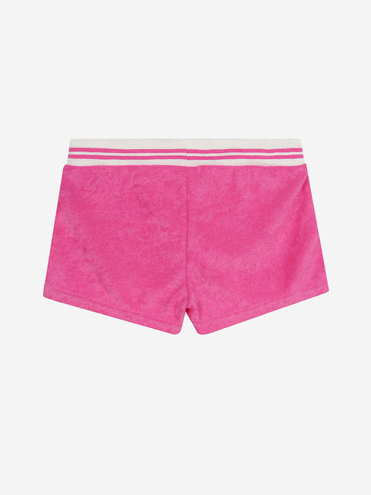 Terry Cloth Hibiscus Sporty Shorts