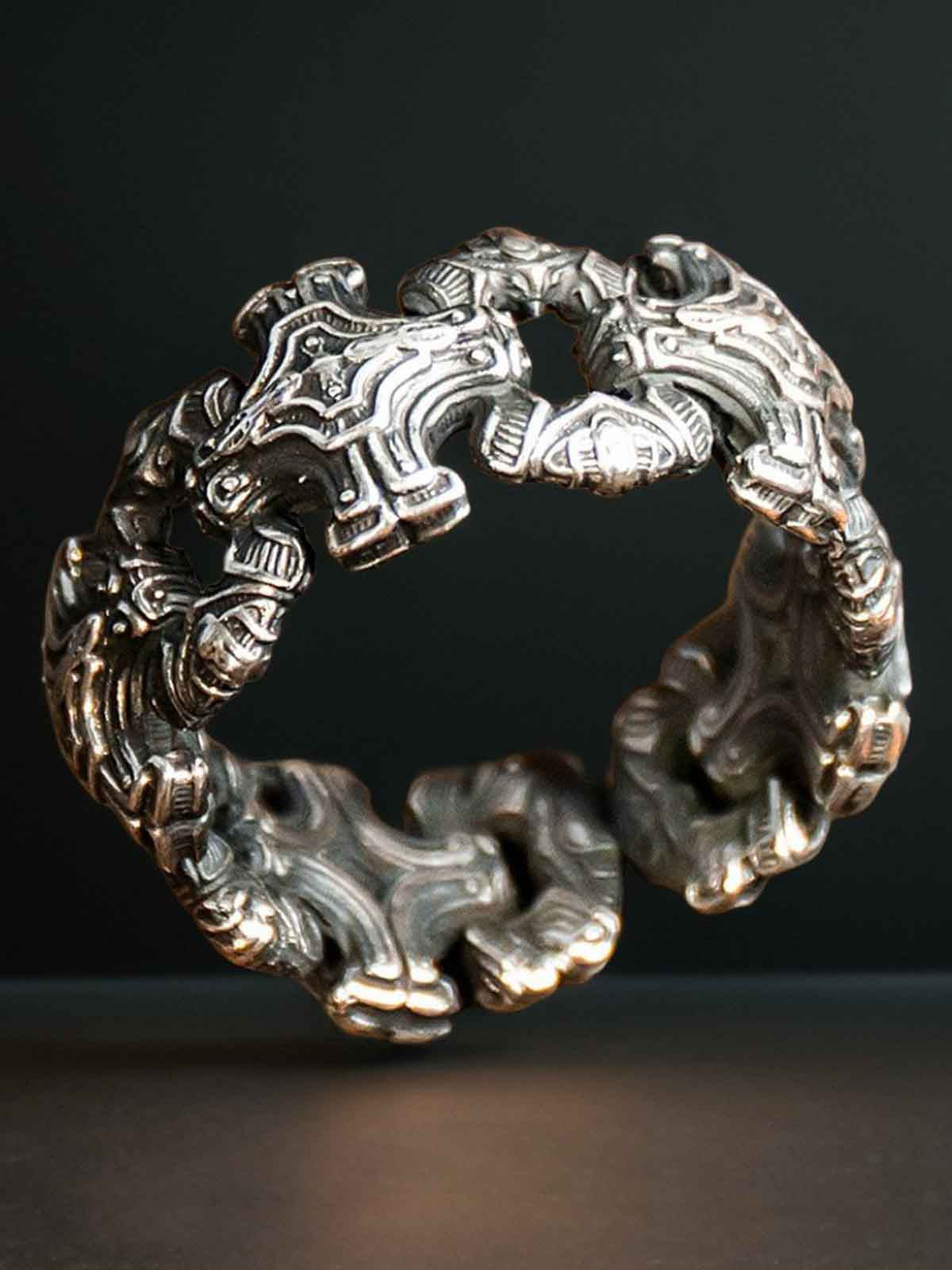 Vintage Cross Band Ring 