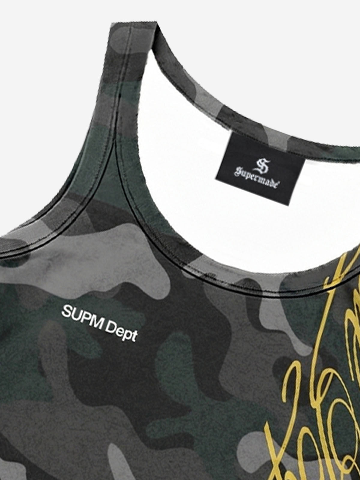 Y2K Camo Graffiti Tank Set