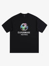Color Block Soccer Ball Graphic T-Shirt 