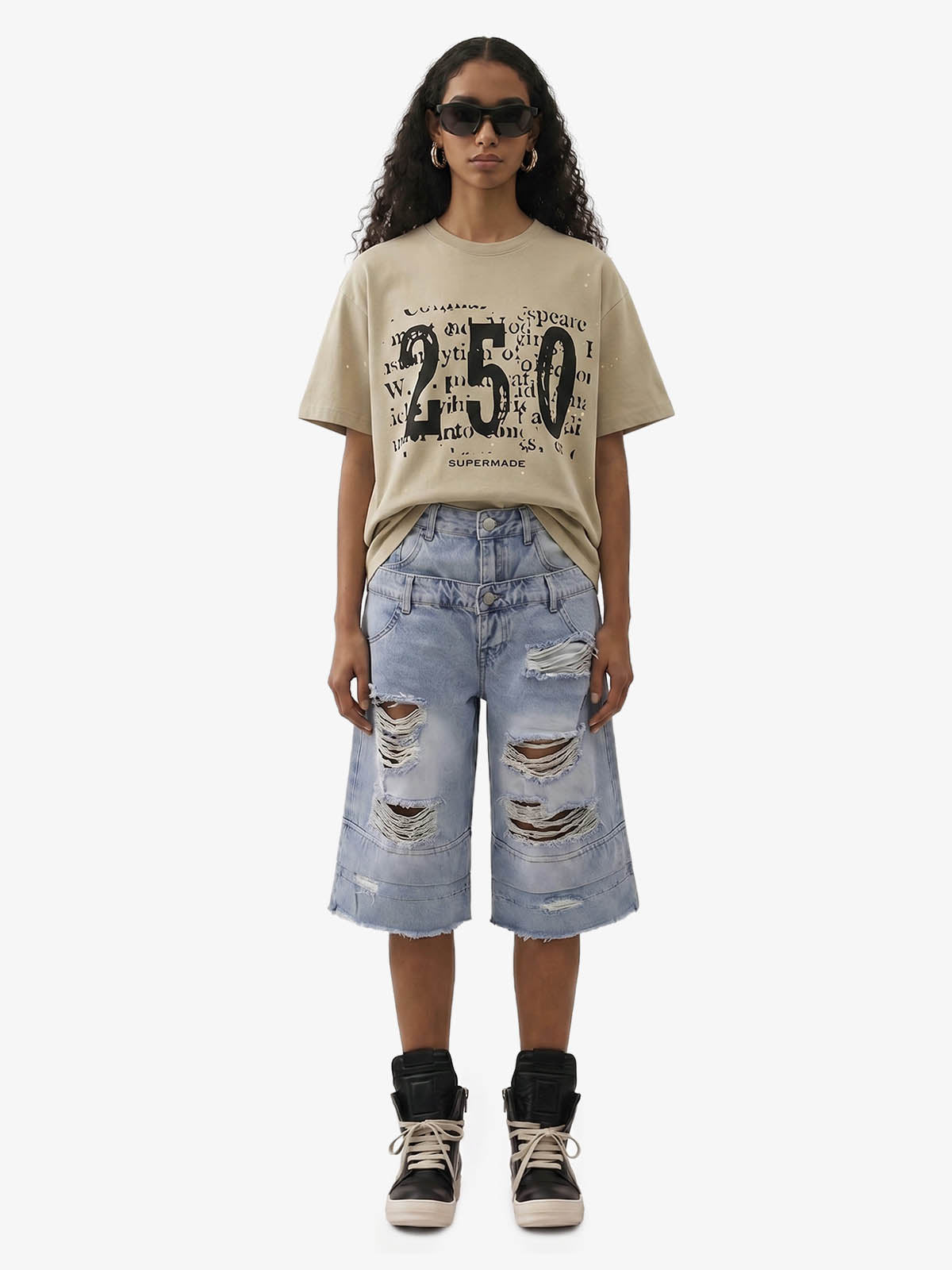 Newspaper Typo 250 Washed T-Shirt