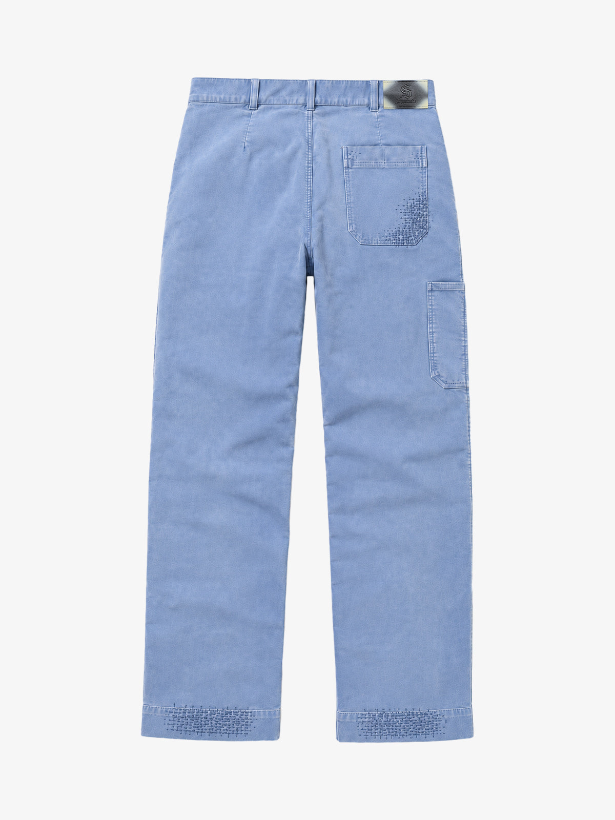 Sashiko Stitch Work Pants
