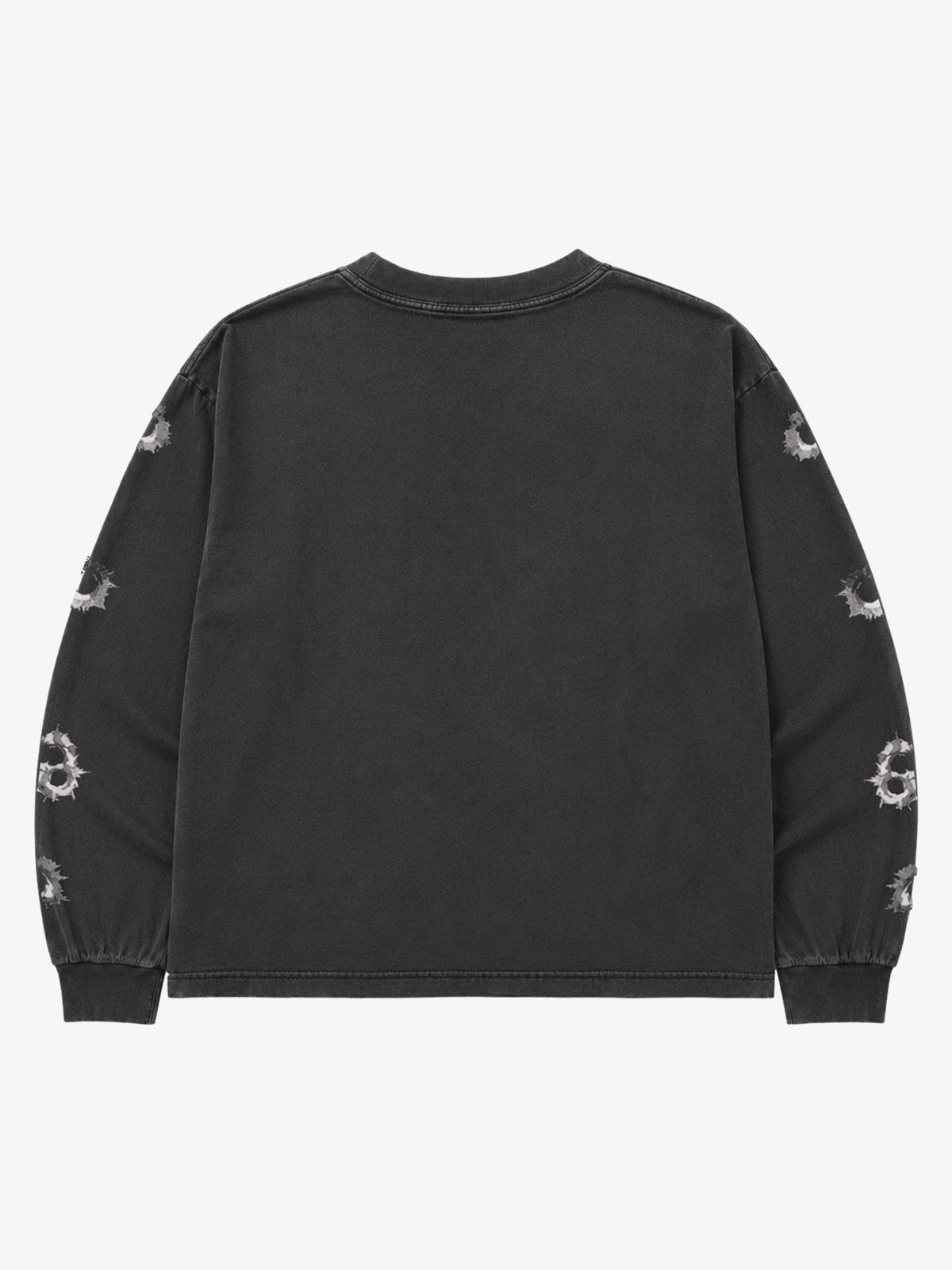 Revolver Graphic Distressed Long Sleeve Tee
