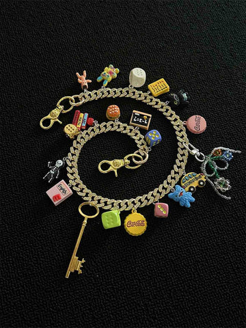 Multi-Charm Y2K Pants Chain