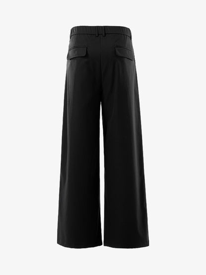 Pleated Drape Bootcut Suit Pants - 2588 