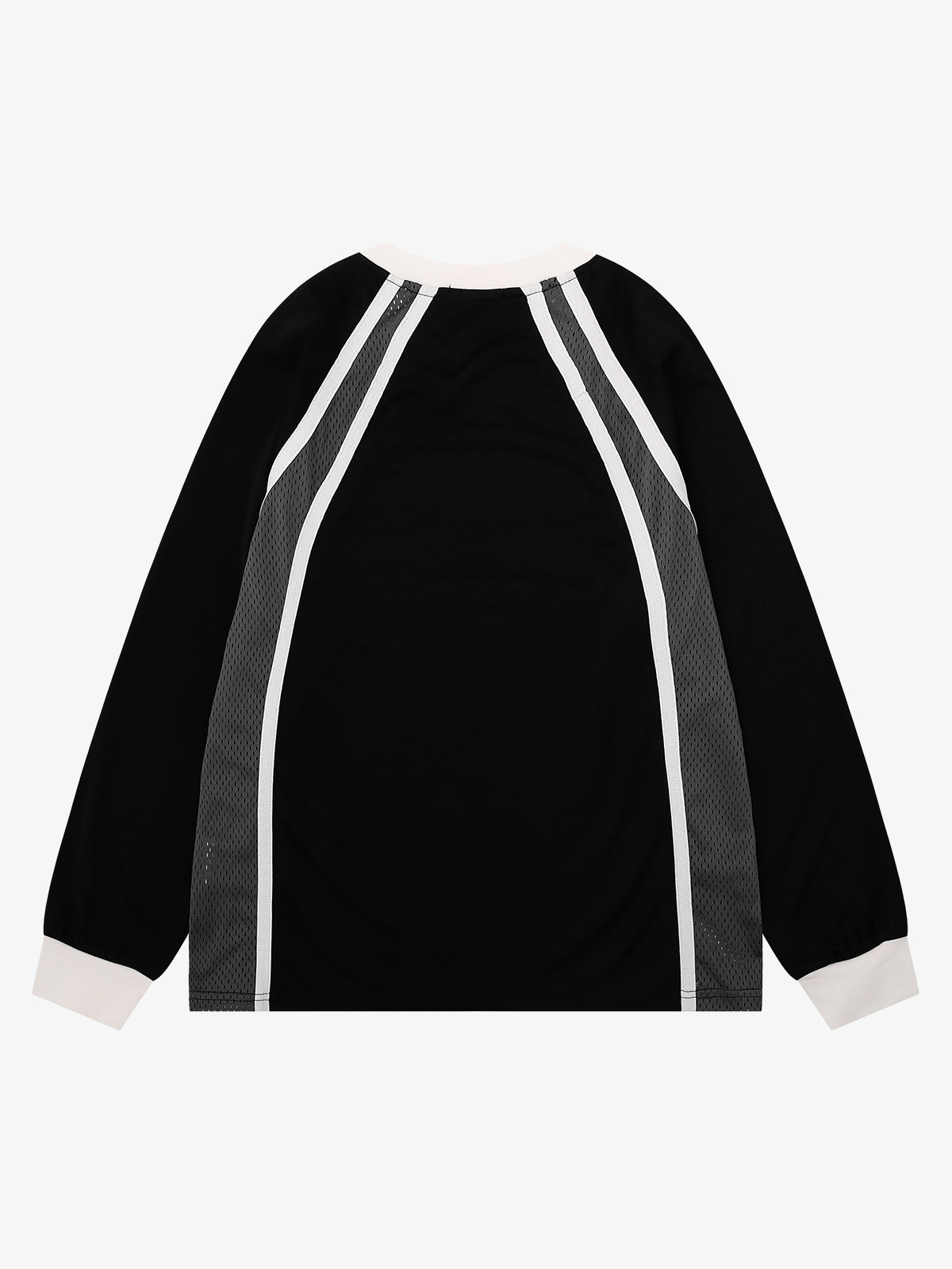 Mesh Patchwork Sweatshirt
