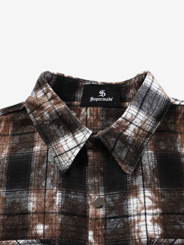 Ombré Plaid Shirt