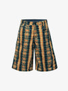 Plaid Relaxed Fit Jeans