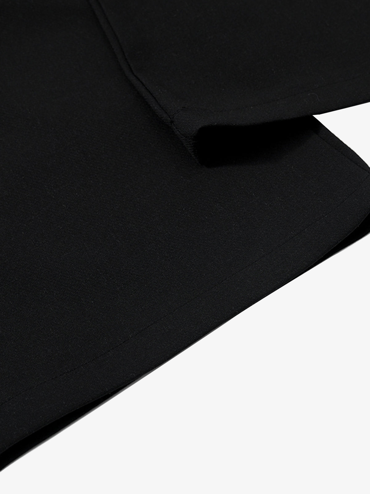 Tie Detail Relaxed Fit Draped Suit Pants