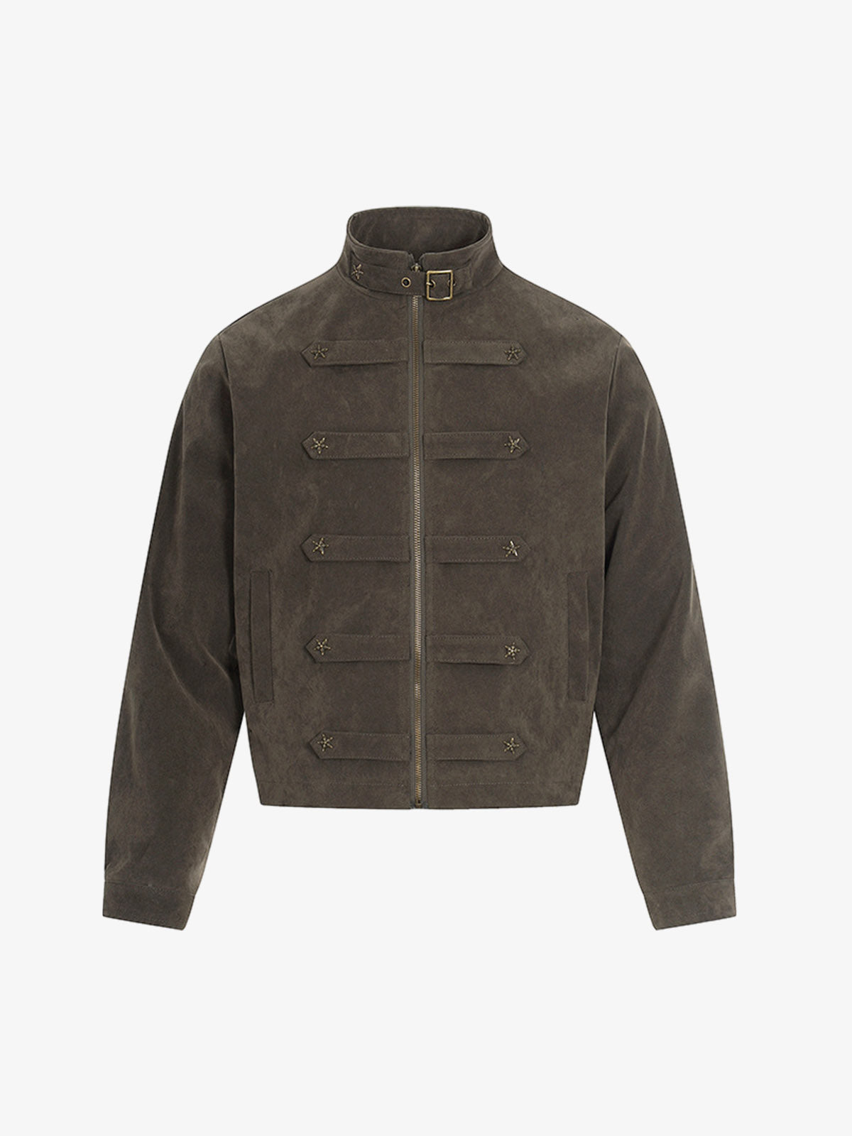 Star Studded Suede Jacket
