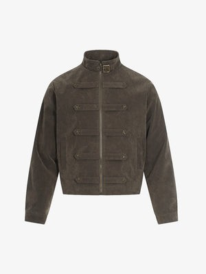 Star Studded Suede Jacket
