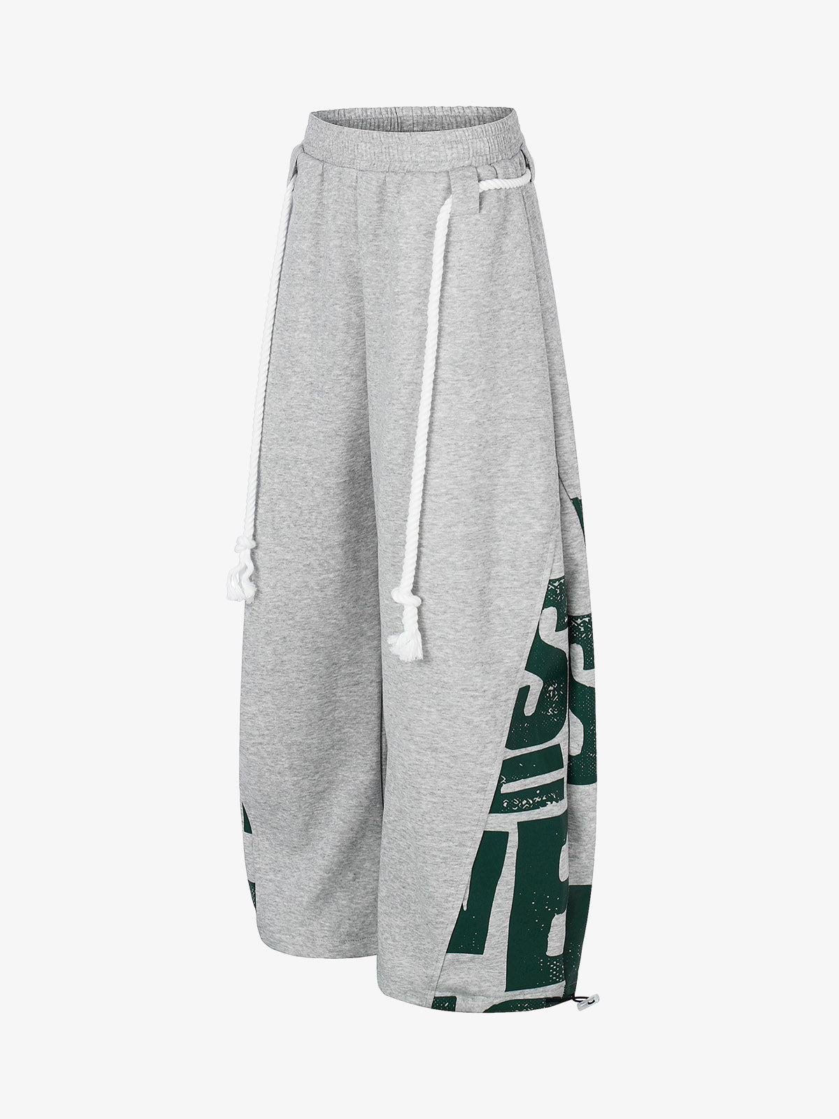 Streetwear Graffiti Drawstring Baggy Sweatpants