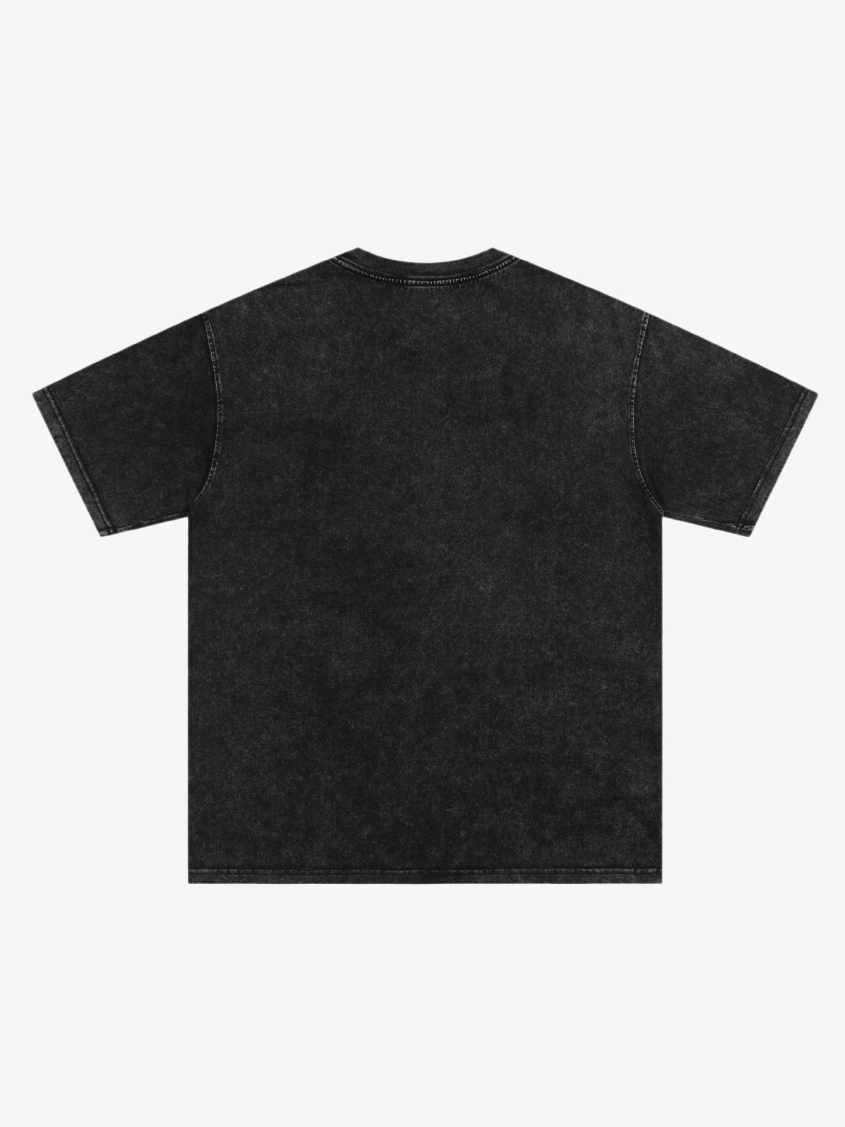 Washed Rhinestone Letter Graphic T-Shirt 