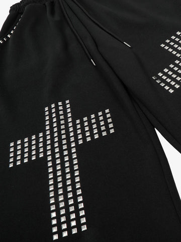 Studded Cross Slim Fit Set
